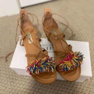 Steve Madden lace up sandals